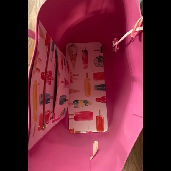 NWOT Rare Kate Spade Ice Cream Bucket Tote Purse - Picture 4 of 9